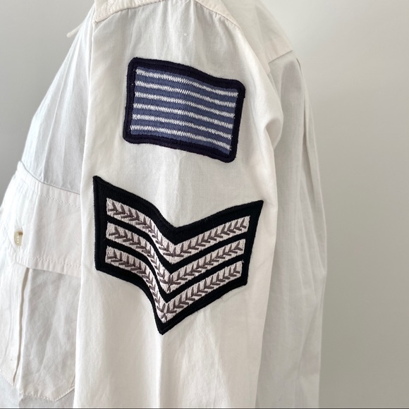 🎖All Saints Patch Military Shirt🎖 - Picture 6 of 11